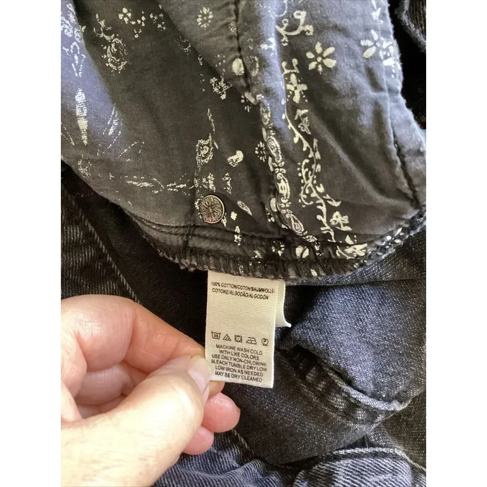 We The Free Regular High Rise Black Jeans Size 28